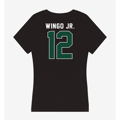 Miami - NCAA Football : Somourian Wingo Jr. - Women's V-Neck T-Shirt-1