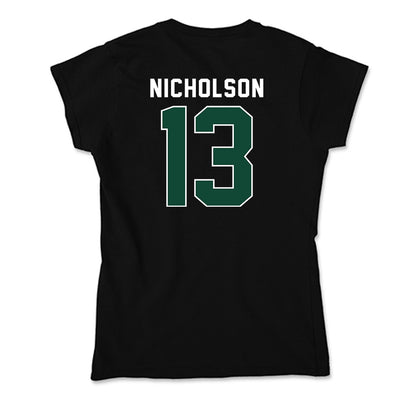 Miami - NCAA Women's Soccer : Crosby Nicholson - Soft Style Women’s T-Shirt-1