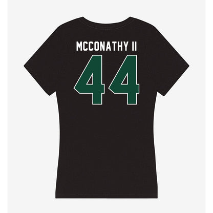 Miami - NCAA Football : Cole McConathy II - Women's V-Neck T-Shirt-1