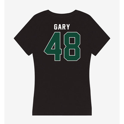 Miami - NCAA Baseball : Bennett Gary - Women's V-Neck T-Shirt-1
