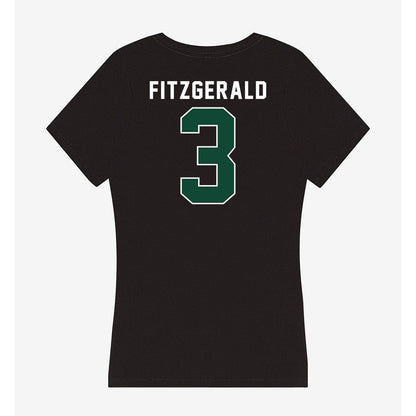 Miami - NCAA Football : Bryce Fitzgerald - Women's V-Neck T-Shirt-1