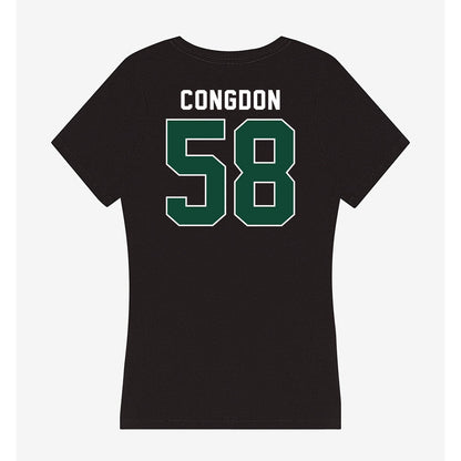 Miami - NCAA Football : Ben Congdon - Women's V-Neck T-Shirt-1