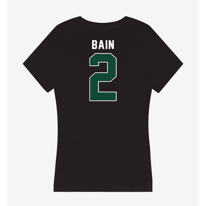 Miami - NCAA Women's Volleyball : Avery Bain - Women's V-Neck T-Shirt-1