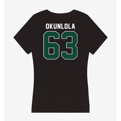 Miami - NCAA Football : Samson Okunlola - Women's V-Neck T-Shirt-1