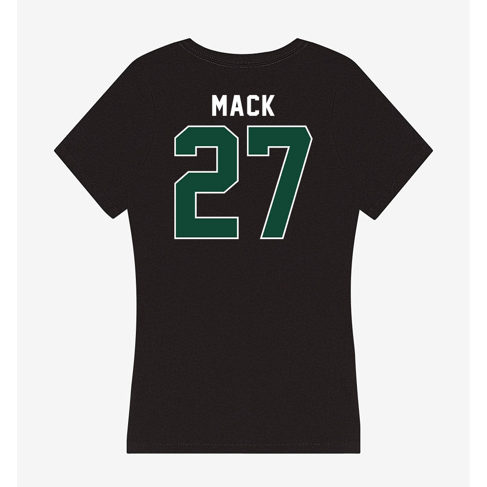 Miami - NCAA Football : Ryan Mack - Women's V-Neck T-Shirt-1