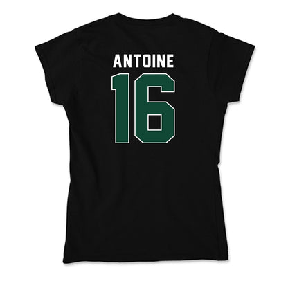 Miami - NCAA Football : Jaboree Antoine - Soft Style Women’s T-Shirt-1