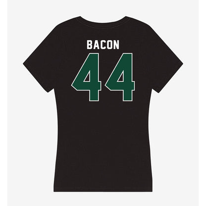 Miami - NCAA Football : Tyson Bacon - Women's V-Neck T-Shirt-1