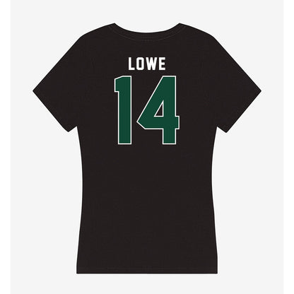 Miami - NCAA Football : Hayden Lowe - Women's V-Neck T-Shirt-1