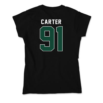 Miami - NCAA Football : Jarquez Carter - Soft Style Women’s T-Shirt-1