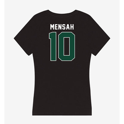 Miami - NCAA Football : Darian Mensah - Women's V-Neck T-Shirt-1