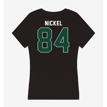 Miami - NCAA Football : Jack Nickel - Women's V-Neck T-Shirt-1