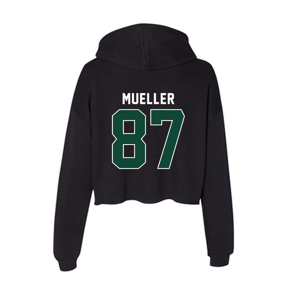Miami - NCAA Football : Gavin Mueller - Women's Crop Fleece Hoodie-1