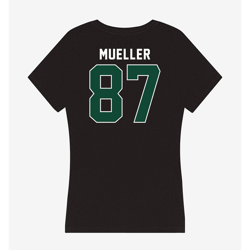 Miami - NCAA Football : Gavin Mueller - Women's V-Neck T-Shirt-1