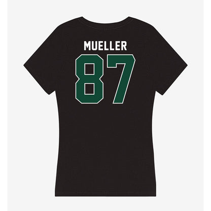 Miami - NCAA Football : Gavin Mueller - Women's V-Neck T-Shirt-1