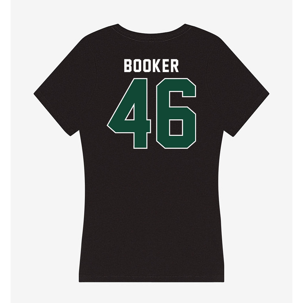 Miami - NCAA Football : Adam Booker - Women's V-Neck T-Shirt-1