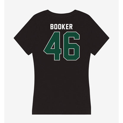 Miami - NCAA Football : Adam Booker - Women's V-Neck T-Shirt-1