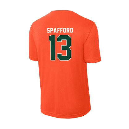 Miami - NCAA Football : Vance Spafford - Activewear T-Shirt-1