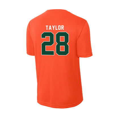 Miami - NCAA Football : Isaiah Taylor - Activewear T-Shirt-1