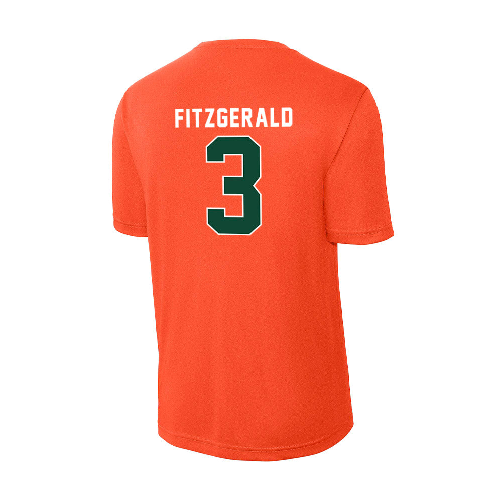 Miami - NCAA Football : Bryce Fitzgerald - Activewear T-Shirt-1