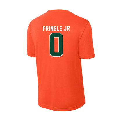 Miami - NCAA Football : Girard Pringle Jr - Activewear T-Shirt-1