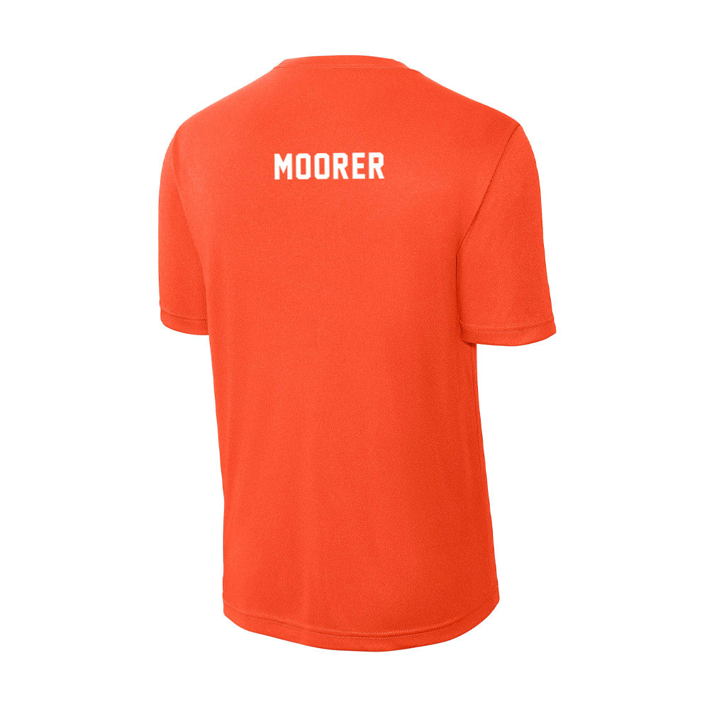 Miami - NCAA Women's Track & Field : Janay Moorer - Activewear T-Shirt-1