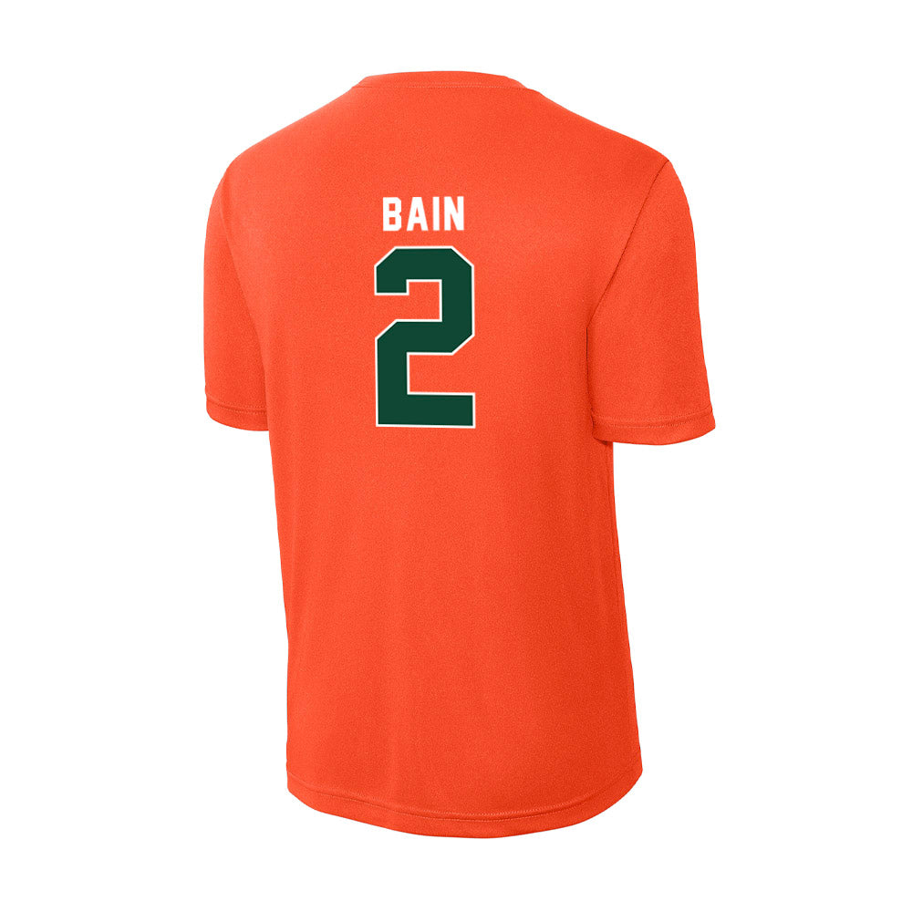 Miami - NCAA Women's Volleyball : Avery Bain - Activewear T-Shirt-1