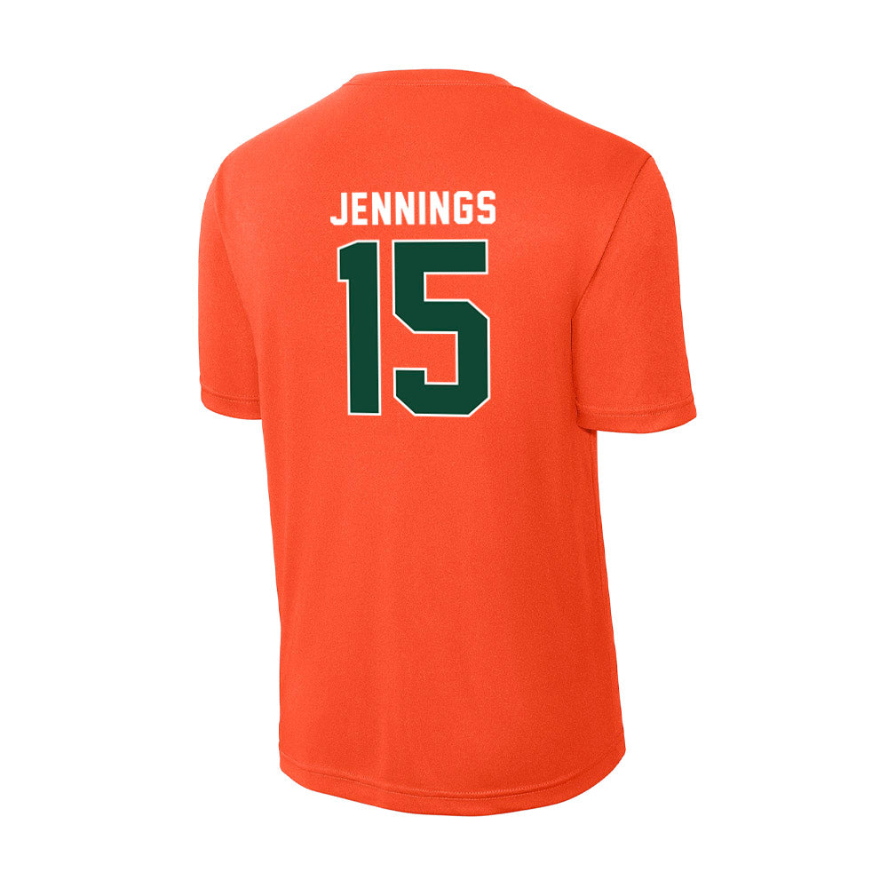 Miami - NCAA Football : Brody Jennings - Activewear T-Shirt-1