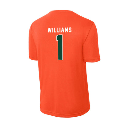 Miami - NCAA Women's Basketball : Cameron Williams - Activewear T-Shirt-1