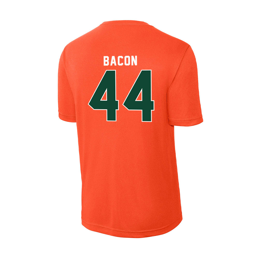 Miami - NCAA Football : Tyson Bacon - Activewear T-Shirt-1