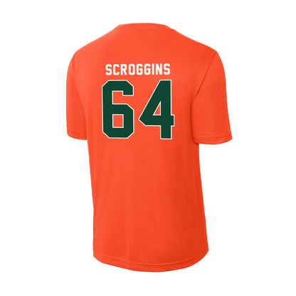Miami - NCAA Football : Ralph Scroggins - Activewear T-Shirt-1