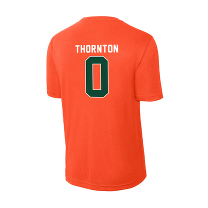 Miami - NCAA Football : Omar Thornton - Activewear T-Shirt-1