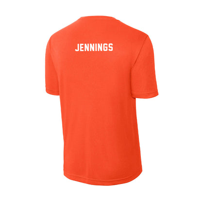 Miami - NCAA Women's Track & Field : Brittney Jennings - Activewear T-Shirt-1
