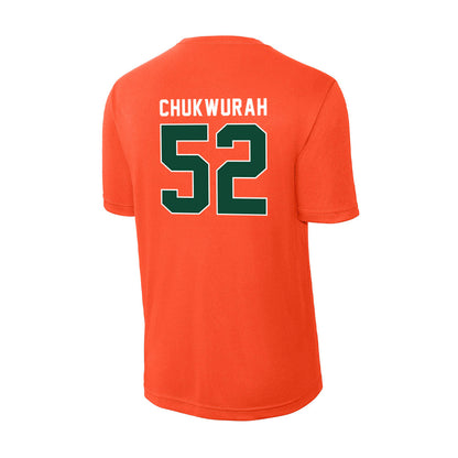 Miami - NCAA Football : Isaac Chukwurah - Activewear T-Shirt-1