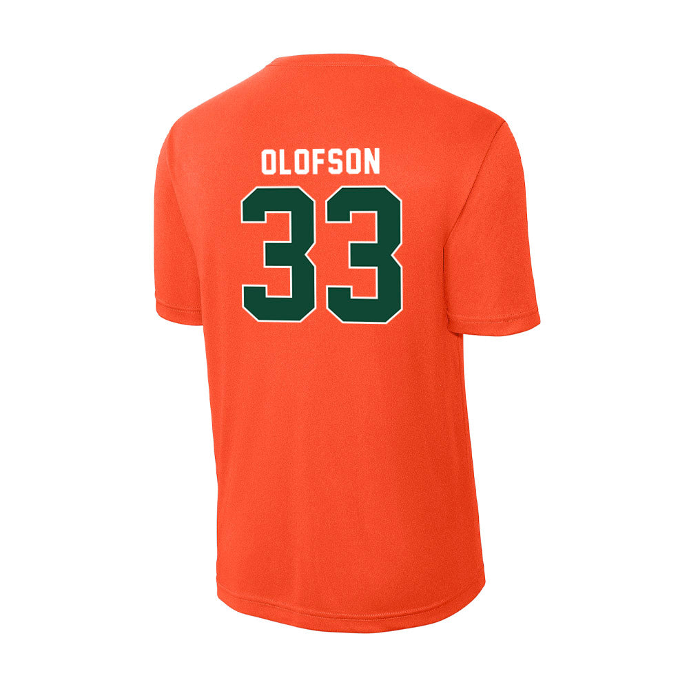 Miami - NCAA Women's Soccer : Atlee Olofson - Activewear T-Shirt-1