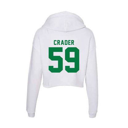 Oregon - NCAA Football : Fox Crader - Women's Crop Fleece Hoodie-1