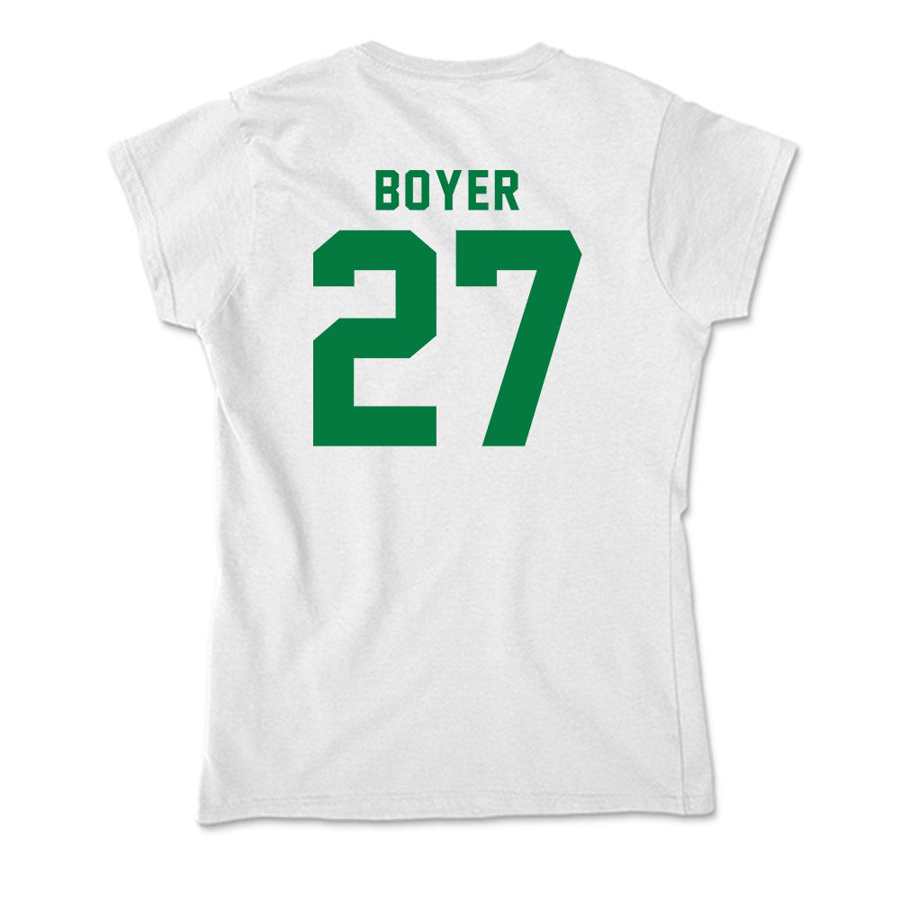 Oregon - NCAA Women's Soccer : Addisen Boyer - Soft Style Women’s T-Shirt-1