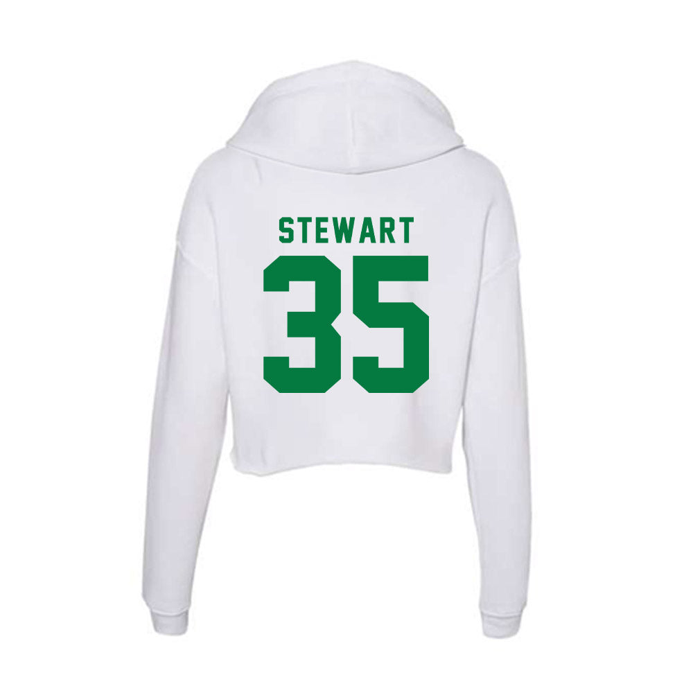 Oregon - NCAA Men's Basketball : Miles Stewart - Women's Crop Fleece Hoodie-1