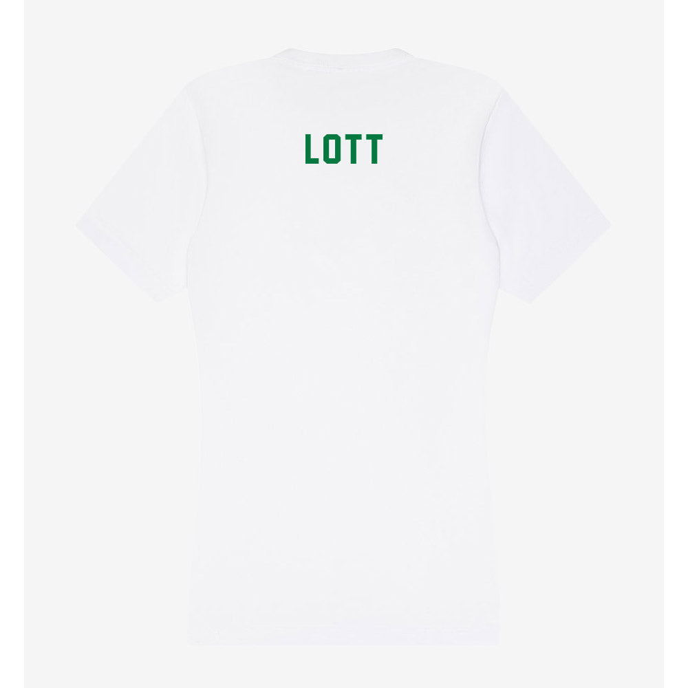 Oregon - NCAA Football : Jalen Lott - Women's V-Neck T-Shirt-1