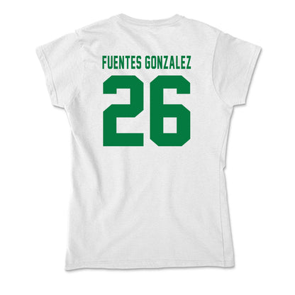 Oregon - NCAA Women's Soccer : Giselle Fuentes Gonzalez - Soft Style Women’s T-Shirt-1