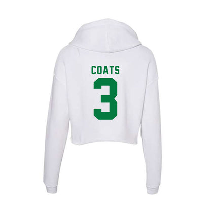 Oregon - NCAA Beach Volleyball : Landree Coats - Women's Crop Fleece Hoodie-1