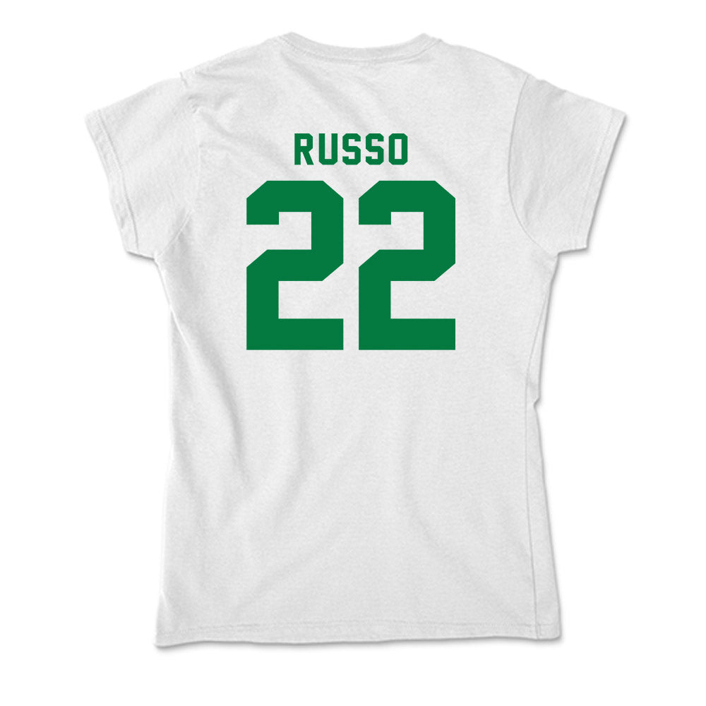 Oregon - NCAA Women's Soccer : Logan Russo - Soft Style Women’s T-Shirt-1