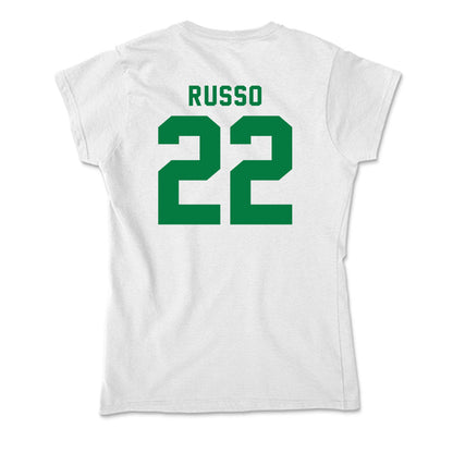 Oregon - NCAA Women's Soccer : Logan Russo - Soft Style Women’s T-Shirt-1