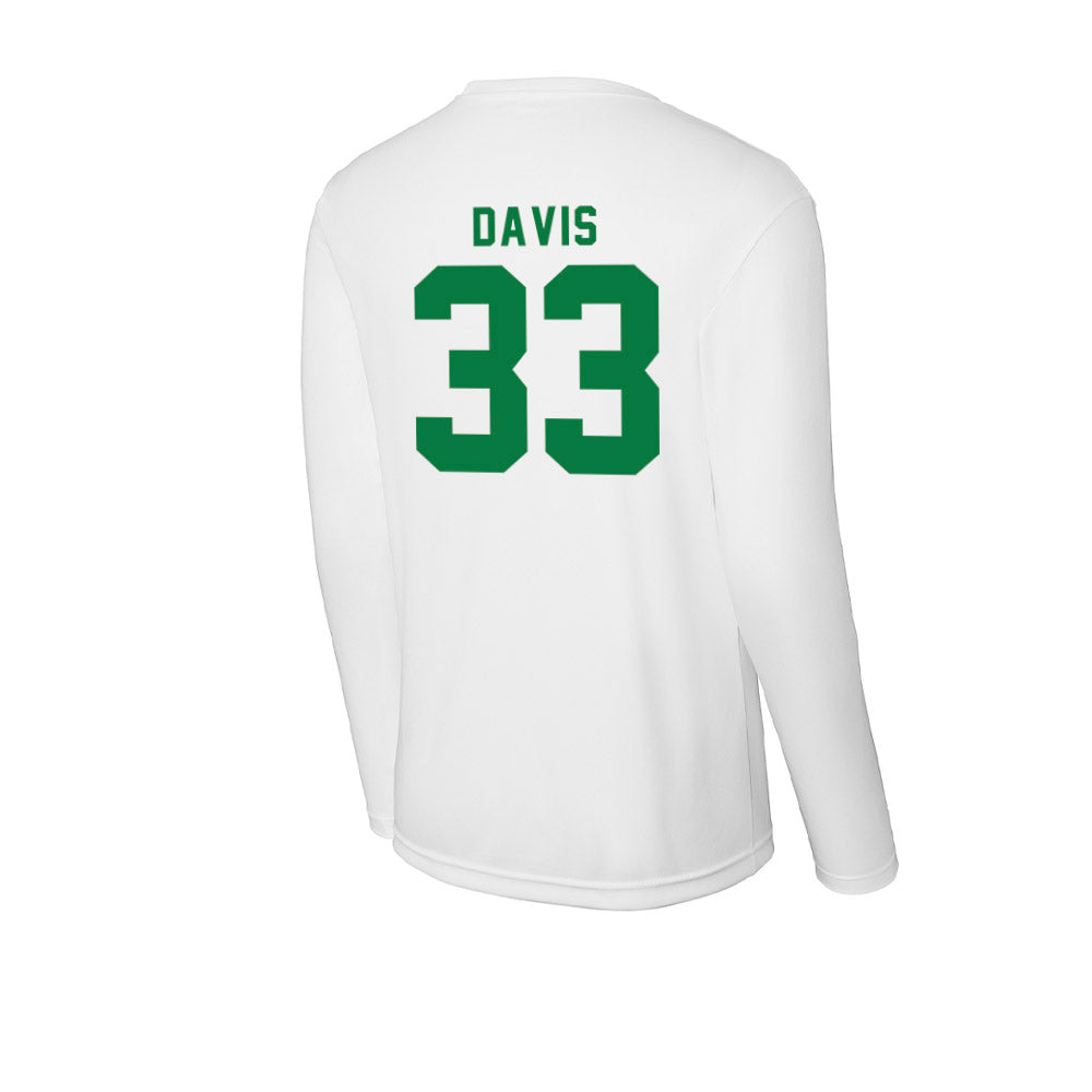 Oregon - NCAA Acrobatics & Tumbling : Lyric Davis - Activewear Long Sleeve T-Shirt-1