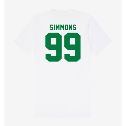Oregon - NCAA Football : Jerome Simmons - Women's V-Neck T-Shirt-1