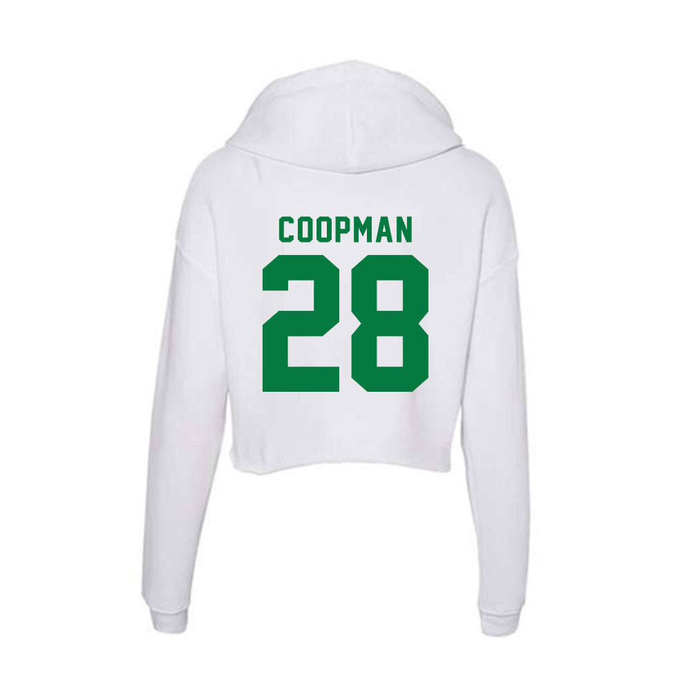 Oregon - NCAA Women's Lacrosse : Carly Coopman - Women's Crop Fleece Hoodie-1