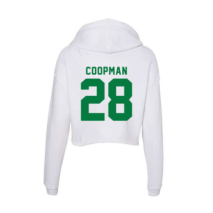 Oregon - NCAA Women's Lacrosse : Carly Coopman - Women's Crop Fleece Hoodie-1