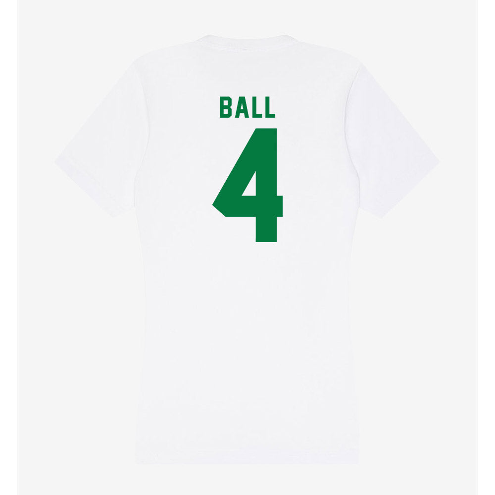 Oregon - NCAA Football : Tradarian Ball - Women's V-Neck T-Shirt-1