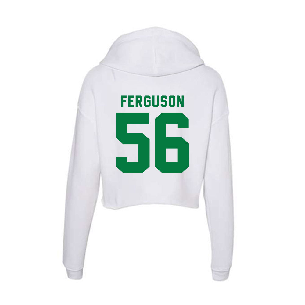 Oregon - NCAA Football : Trent Ferguson - Women's Crop Fleece Hoodie-1