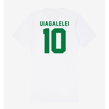 Oregon - NCAA Football : Matayo Uiagalelei - Women's V-Neck T-Shirt-1