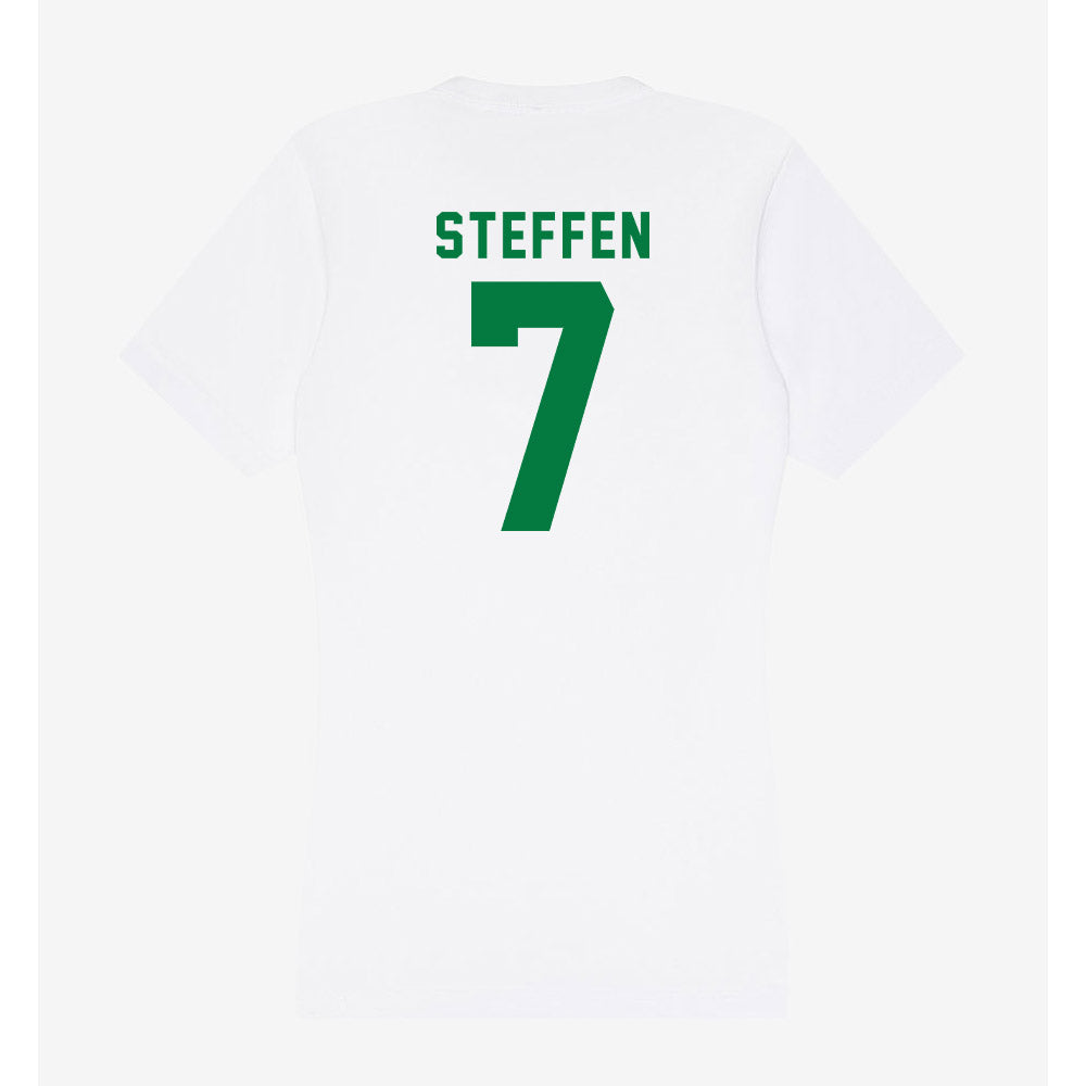 Oregon - NCAA Softball : Abby Steffen - Women's V-Neck T-Shirt-1